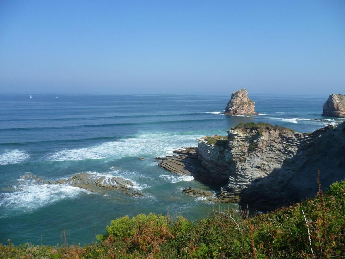 Hendaye-Plage A 200M De La Plage Apartment Bagian luar foto